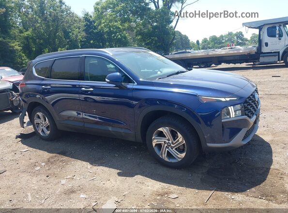 5NMS2DAJ2PH542146 2023 HYUNDAI SANTA FE Синий Вид задней части салона