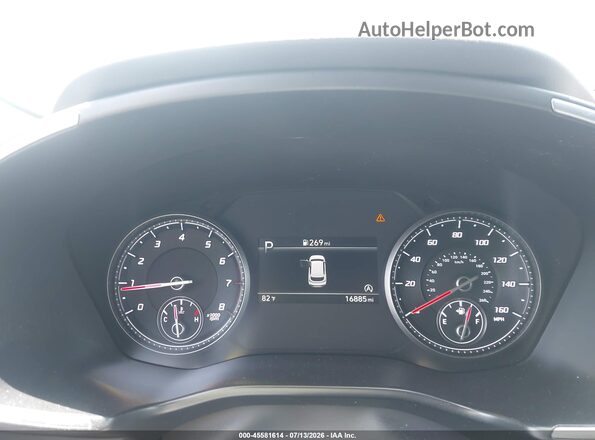5NMS2DAJ2PH633918 2023 HYUNDAI SANTA FE Gray Հետևի նստատեղերի տեսք