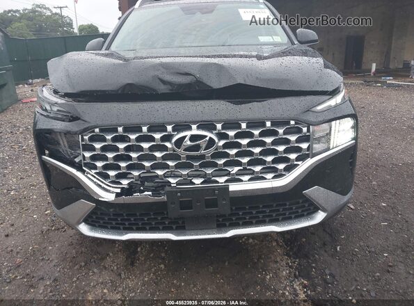 5NMS2DAJ3NH412924 2022 HYUNDAI SANTA FE Черный Вид спереди