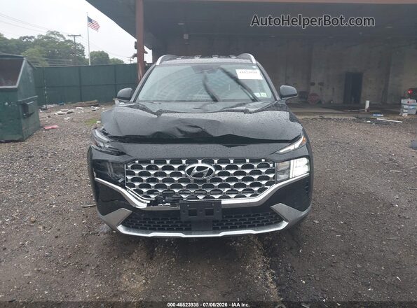 5NMS2DAJ3NH412924 2022 HYUNDAI SANTA FE Черный Вид щитка приборов