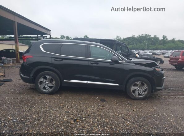 5NMS2DAJ3NH412924 2022 HYUNDAI SANTA FE Черный Вид задней части салона