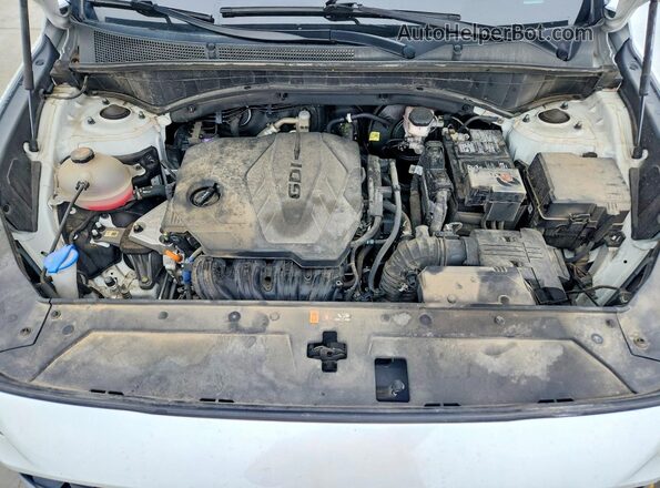 5NMS2DAJ3PH491546 2023 HYUNDAI SANTA White ძრავის განყოფილების ხედი