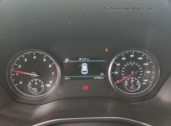 5NMS2DAJ3PH491546 2023 HYUNDAI SANTA White ხელსაწყოთა პანელის ხედი