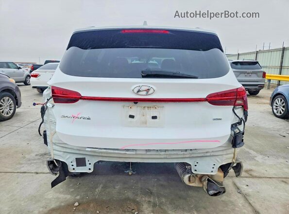 5NMS2DAJ3PH491546 2023 HYUNDAI SANTA White უკანა ხედი