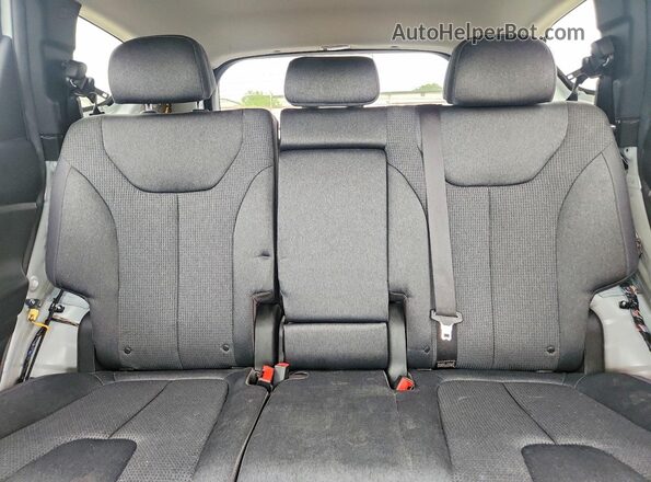 5NMS2DAJ3PH491546 2023 HYUNDAI SANTA White უკანა სავარძლების ხედი