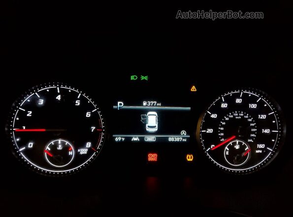 5NMS2DAJ3PH528689 2023 HYUNDAI SANTA Black Սարքավորումների վահանակի տեսք