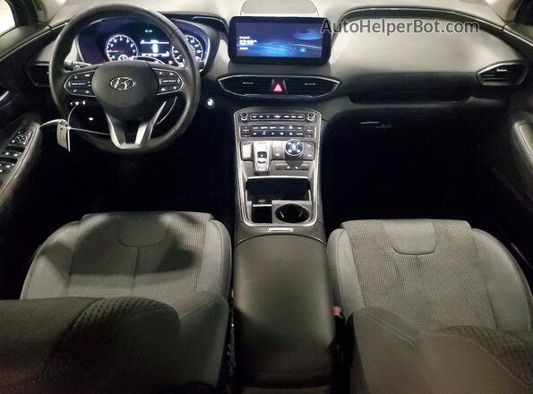 5NMS2DAJ3PH528689 2023 HYUNDAI SANTA Black Առջևի վահանակի տեսք