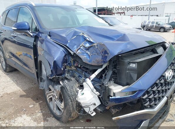 5NMS2DAJ3PH568190 2023 HYUNDAI SANTA FE Blue წინა ხედი