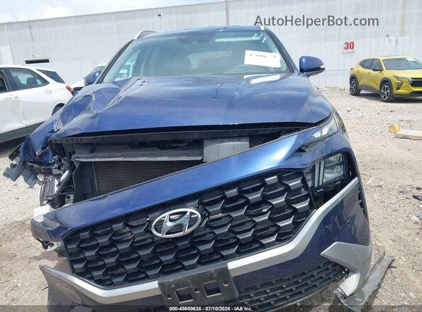 5NMS2DAJ3PH568190 2023 HYUNDAI SANTA FE Blue ხელსაწყოთა პანელის ხედი