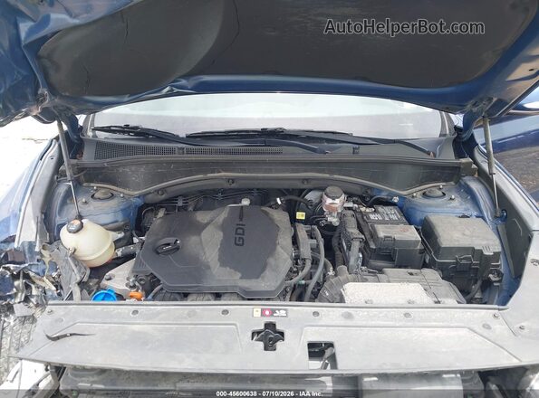 5NMS2DAJ3PH568190 2023 HYUNDAI SANTA FE Blue უკანა ხედი