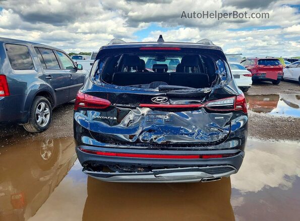 5NMS2DAJ3PH647276 2023 HYUNDAI SANTA Черный Вид сзади