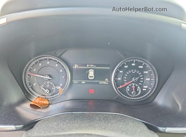 5NMS2DAJ3PH647276 2023 HYUNDAI SANTA Черный Вид щитка приборов