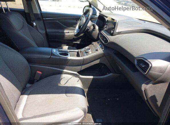 5NMS2DAJ4MH356121 2021 HYUNDAI SANTA FE Blue Vista interior delantera