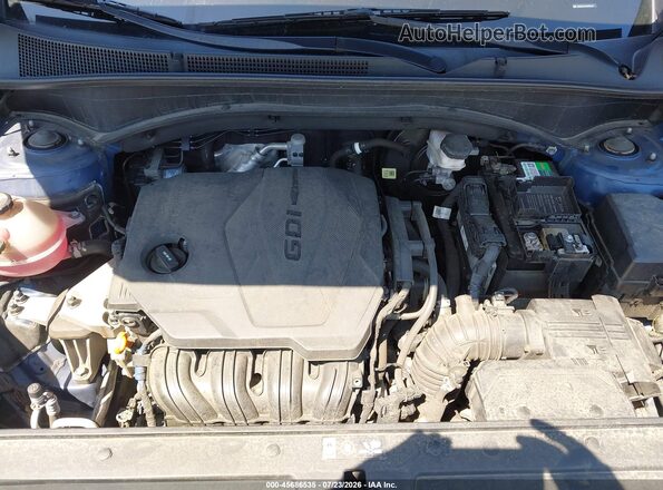 5NMS2DAJ4MH356121 2021 HYUNDAI SANTA FE Blue Vista trasera