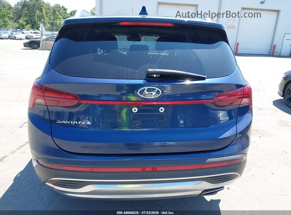 5NMS2DAJ4MH356121 2021 HYUNDAI SANTA FE Blue 