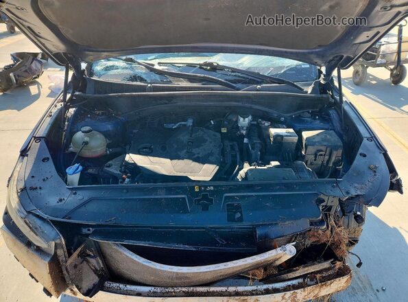 5NMS2DAJ4NH399701 2022 HYUNDAI SANTA Blue Engine compartment view