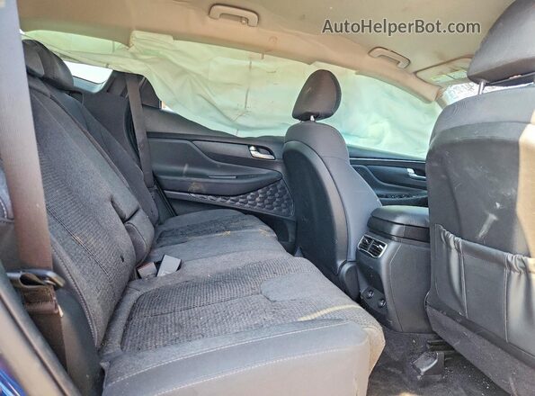 5NMS2DAJ4NH399701 2022 HYUNDAI SANTA Blue Rear interior view