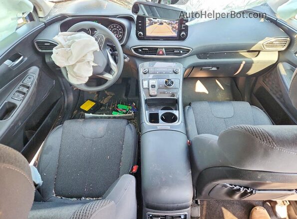 5NMS2DAJ4NH399701 2022 HYUNDAI SANTA Blue Dashboard view