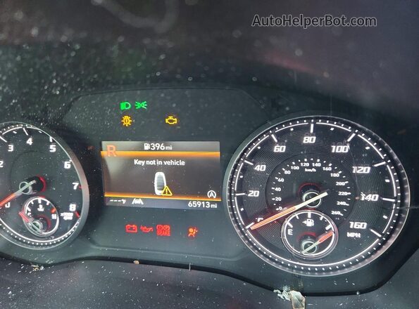 5NMS2DAJ4NH399701 2022 HYUNDAI SANTA Blue Instrument cluster view