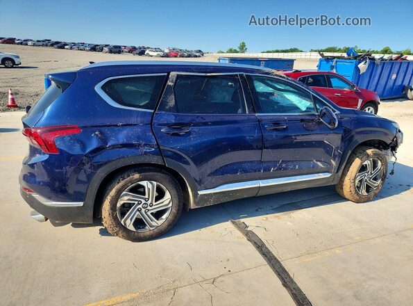 5NMS2DAJ4NH399701 2022 HYUNDAI SANTA Blue Rear right