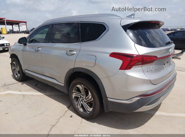 5NMS2DAJ4NH432597 2022 HYUNDAI SANTA FE Gray Trasero izquierdo
