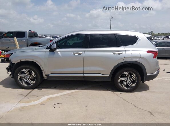 5NMS2DAJ4NH432597 2022 HYUNDAI SANTA FE Gray Vista interior de 360 grados