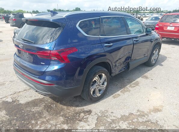 5NMS2DAJ4PH528930 2023 HYUNDAI SANTA FE Синий Задняя правая четверть