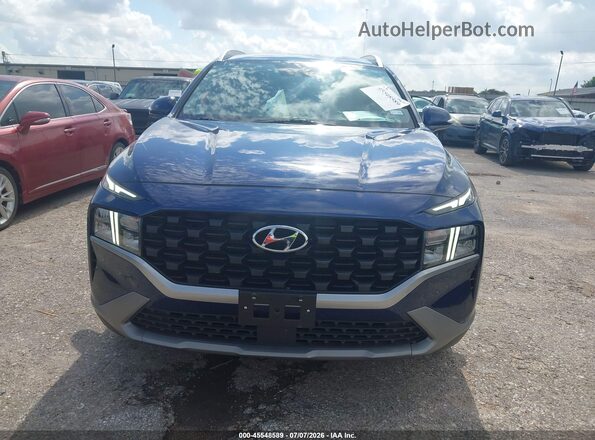 5NMS2DAJ4PH528930 2023 HYUNDAI SANTA FE Синий Вид щитка приборов
