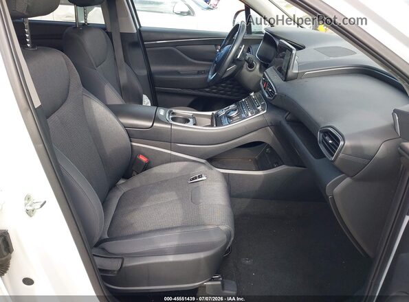 5NMS2DAJ4PH563368 2023 HYUNDAI SANTA FE White Вид салону спереду