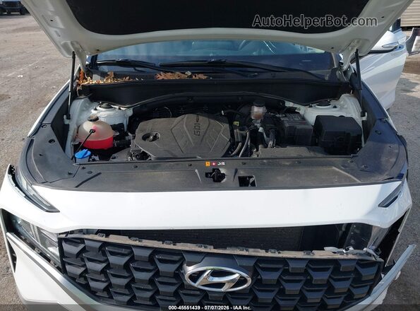 5NMS2DAJ4PH563368 2023 HYUNDAI SANTA FE White Вид ззаду