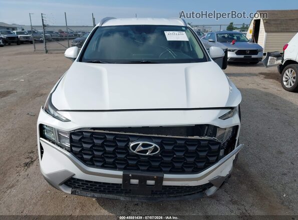 5NMS2DAJ4PH563368 2023 HYUNDAI SANTA FE White Вид задньої частини салону