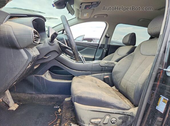 5NMS2DAJ4PH571471 2023 HYUNDAI SANTA Black Front interior view