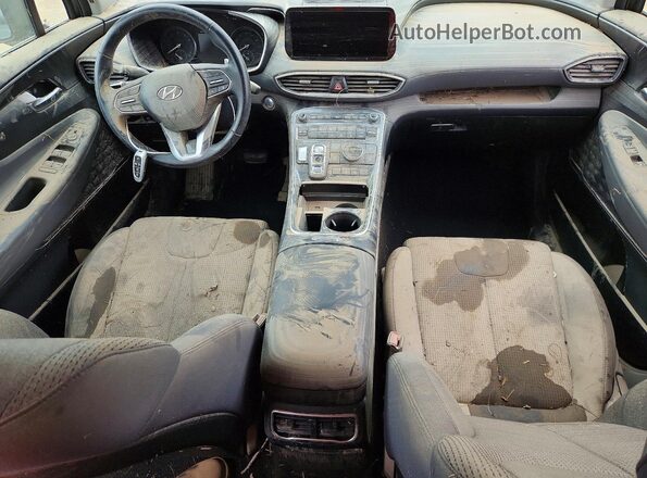 5NMS2DAJ4PH571471 2023 HYUNDAI SANTA Black Dashboard view