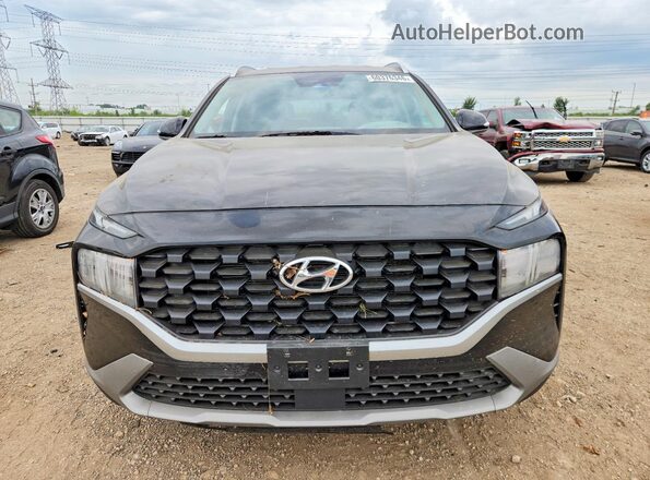 5NMS2DAJ4PH571471 2023 HYUNDAI SANTA Black Front view