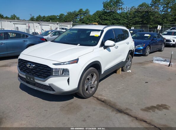 5NMS2DAJ4PH657234 2023 HYUNDAI SANTA FE White Առջևի ձախ երեք քառորդ տեսարան
