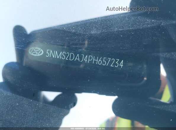 5NMS2DAJ4PH657234 2023 HYUNDAI SANTA FE White 