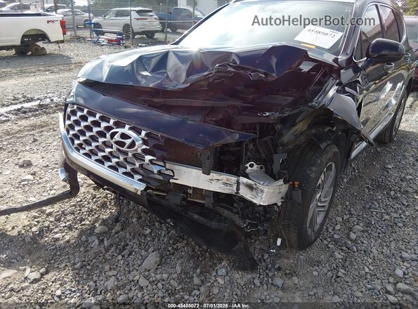 5NMS2DAJ5NH483736 2022 HYUNDAI SANTA FE Black Vista frontal