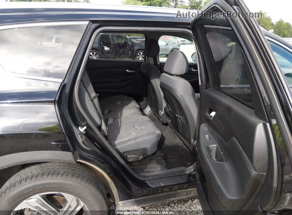 5NMS2DAJ5NH483736 2022 HYUNDAI SANTA FE Black Vista de la etiqueta del VIN