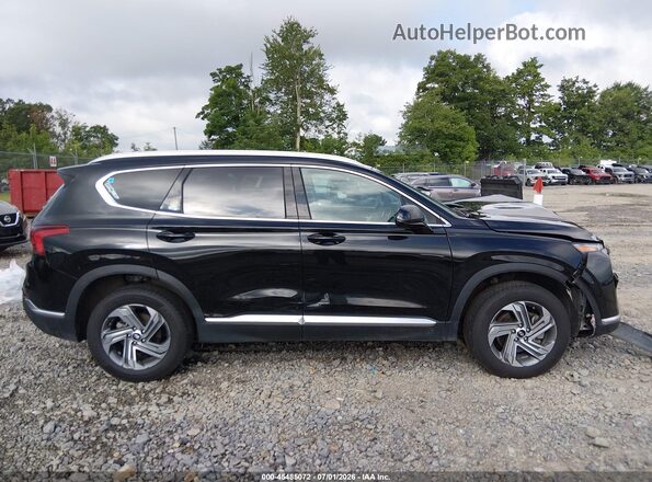 5NMS2DAJ5NH483736 2022 HYUNDAI SANTA FE Black Vista interior trasera