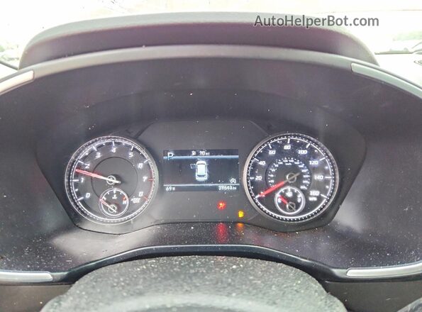 5NMS2DAJ5PH498451 2023 HYUNDAI SANTA Red Սարքավորումների վահանակի տեսք