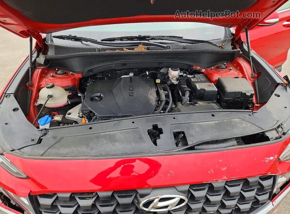 5NMS2DAJ5PH498451 2023 HYUNDAI SANTA Red Շարժիչի բաժամունքի տեսք
