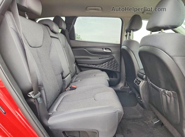 5NMS2DAJ5PH498451 2023 HYUNDAI SANTA Red Սալոնի հետևի տեսք