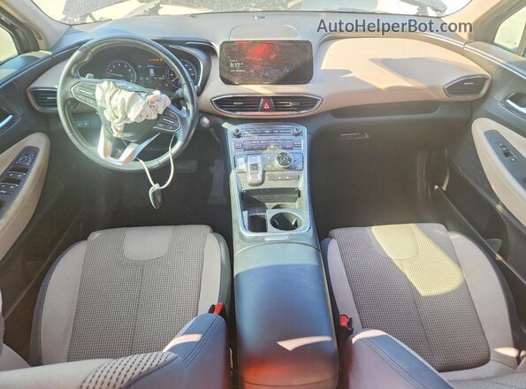 5NMS2DAJ5PH583872 2023 HYUNDAI SANTA Black Vista del salpicadero