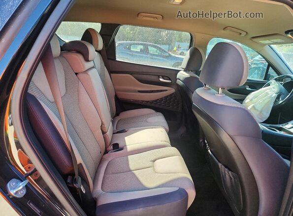 5NMS2DAJ5PH583872 2023 HYUNDAI SANTA Black Vista interior trasera