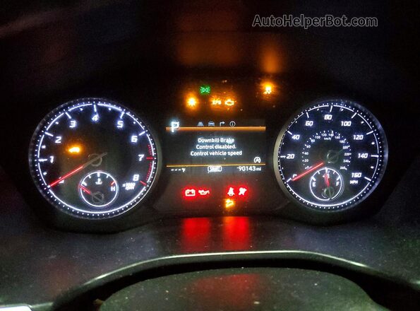 5NMS2DAJ6PH561282 2023 HYUNDAI SANTA Белый Вид щитка приборов