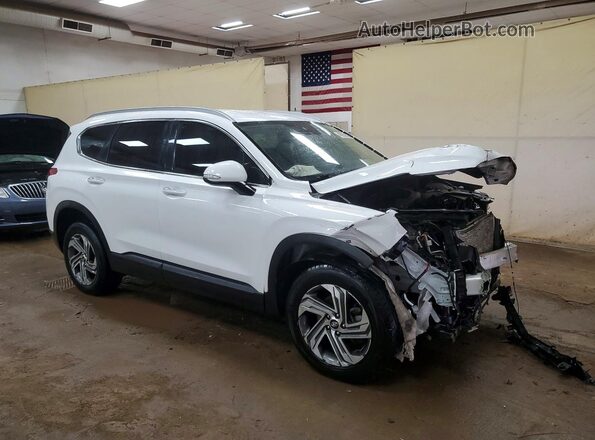 5NMS2DAJ6PH561282 2023 HYUNDAI SANTA Белый Передняя правая четверть