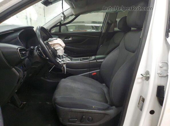 5NMS2DAJ6PH561282 2023 HYUNDAI SANTA Белый Вид салона спереди