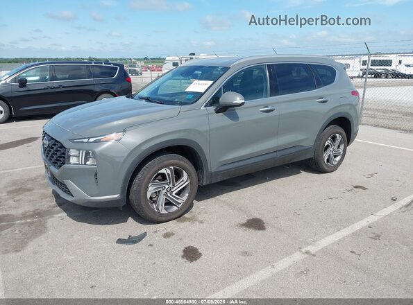 5NMS2DAJ6PH639981 2023 HYUNDAI SANTA FE Серый Передняя левая четверть