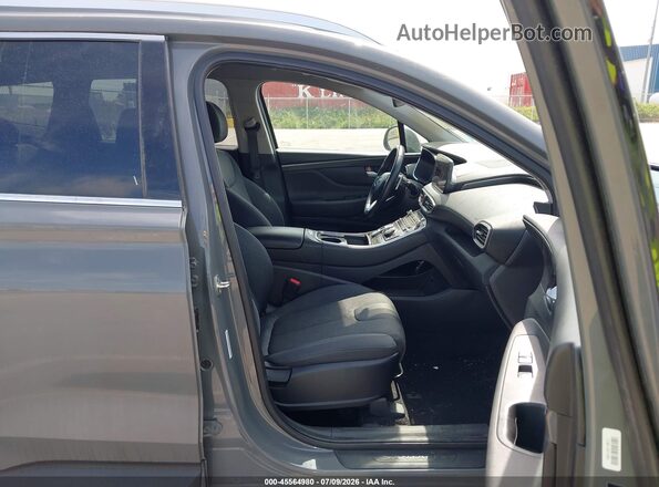 5NMS2DAJ6PH639981 2023 HYUNDAI SANTA FE Серый Вид салона спереди