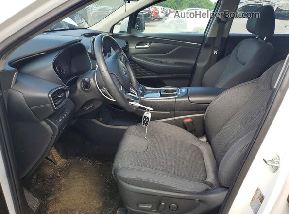 5NMS2DAJ6PH657770 2023 HYUNDAI SANTA White Widok wnętrza z przodu